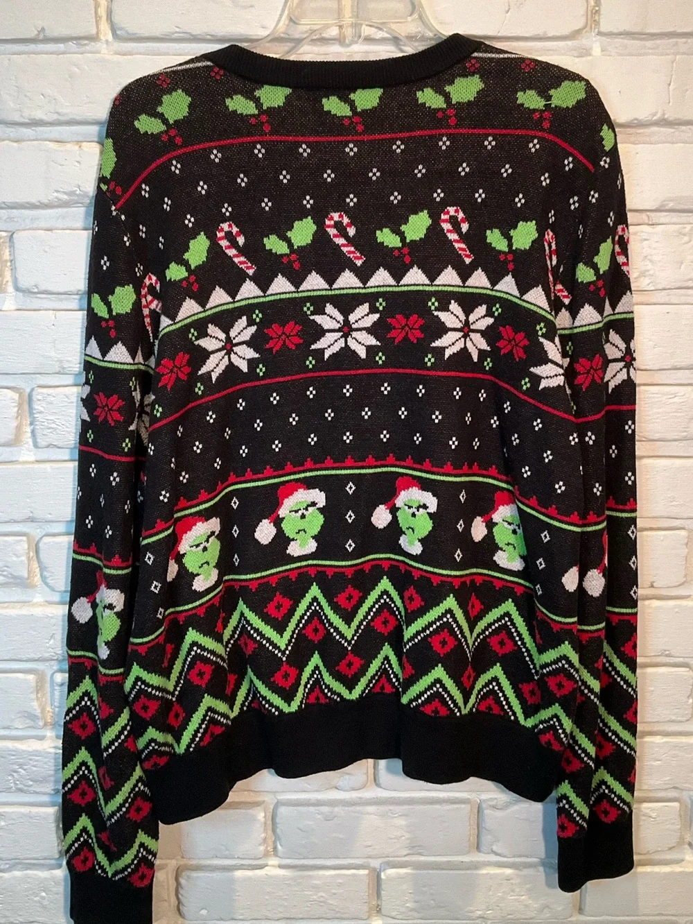 Ugly Christmas Sweater Grinch themed XL/Plus